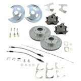 Brake System - Street Series - Disc Conversion - Rear - 1 Piston Caliper - 11.00 in Rotors - GM A-Body / F-Body / X-Body 1958-69 - Kit thumbnail 1