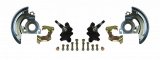 Spindle - 2 in Drop Spindle - Driver / Passenger Side - Backing Plates / Caliper Brackets - Iron - Natural - GM A-Body / F-Body / X-Body 1964-72 - Kit thumbnail 1