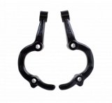Steering Arm - Stock Height - Steel - Black Paint - GM A-Body 1964-72 - Pair thumbnail 1