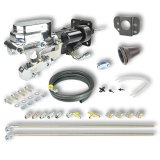 Master Cylinder and Booster - 1 in Bore - Dual Integral Reservoir - Hydro-Boost - Aluminum - Chrome Plated - GM F-Body 1967-74 - Kit thumbnail 1