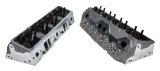 Cylinder Head - IMCA Sprint Car Series - Assembled - 1.940 / 1.600 in Valves - 70 cc Chamber - 1.250 in Springs - Straight Plug - Aluminum - Small Block Chevy - Pair thumbnail 1