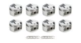 Piston - AutoTec - Forged - Dome - 4.280 in Bore - 1.5 x 1.5 x 3.0 mm Ring Grooves - Plus 28.90 cc - Big Block Chevy - Set of 8 thumbnail 1