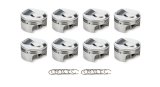 Piston - AutoTec - Forged - Dome - 4.310 in Bore - 1.5 x 1.5 x 3.0 mm Ring Grooves - Plus 27.50 cc - Big Block Chevy - Set of 8 thumbnail 1