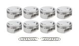 Piston - AutoTec - Forged - Dome - 4.600 in Bore - 1.5 x 1.5 x 3.0 mm Ring Grooves - Plus 7.30 cc - Big Block Chevy - Set of 8 thumbnail 1