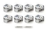 Piston - AutoTec - Forged - Dome - 4.310 in Bore - 1.5 x 1.5 x 3.0 mm Ring Grooves - Plus 45.00 cc - Big Block Chevy - Set of 8 thumbnail 1