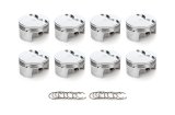 Piston - AutoTec - Forged - Flat Top - 4.010 in Bore - 1.5 x 1.5 x 3.0 mm Ring Grooves - Minus 3.30 cc - GM LS-Series - Set of 8 thumbnail 1