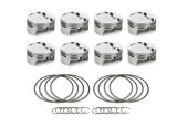 Piston - AutoTec - Forged - Dished - 4.010 in Bore - 1.5 x 1.5 x 3.0 mm Ring Grooves - Minus 10.00 cc - GM LS-Series - Set of 8 thumbnail 1