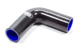 Tubing Elbow - 90 Degree - 1-1/2 in ID - 4.0 mm Thick Wall - Silicone - Black - Each thumbnail 1
