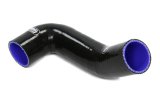 Radiator Hose - Lower - 1.75 in ID - Silicone - Black - Sprint Car - Each thumbnail 1