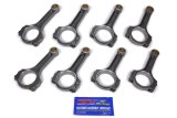 Connecting Rod - Pro Series - I Beam - 5.400 in Long - Bushed - 7/16 in Cap Screws - 8740 Bolt - Forged - Steel - Small Block Ford - Set of 8 thumbnail 1