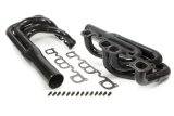 Headers - Sprint - 1.875 to 2 in Primary - 3.5 in Collector - Gaskets / Hardware Included - Steel - Black Paint - Small Block Chevy - Pair thumbnail 1