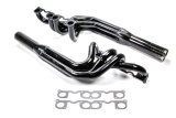 Headers - All Pro - Sprint - 1.875 to 2 in Primary - 3.5 in Collector - Gaskets Included - Steel - Black Paint - Small Block Chevy - Pair thumbnail 1