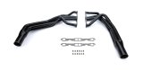Headers - 1.625 in Primary - 3 in Collector - Gaskets / Hardware Included - Steel - Black Paint - Small Block Chevy - Pair thumbnail 1