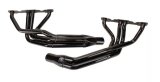 Headers - Long Tube - 1.625 to 1.75 in Primary - 3 in Collector - Gaskets / Hardware Included - Steel - Black Paint - Small Block Chevy - Pair thumbnail 1