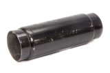 Muffler - 3.5 in Center Inlet - 3.5 in Center Outlet - 9 x 4 in Round Body - 12 in Long - Steel - Black Paint - Each thumbnail 1