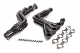 Headers - Truck - 1.875 in Primary - 3 in Collector - Gaskets / Hardware Included - Steel - Black Paint - GM LS-Series - Pair thumbnail 1