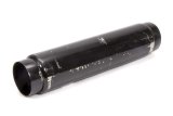 Muffler - 3.5 in Center Inlet - 3.5 in Center Outlet - 15 x 3.5 in Diameter Body - 18 in Long - Steel - Black Paint - Each thumbnail 1