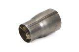 Exhaust Pipe Reducer - 2.5 in OD to 3.5 in ID - 4.625 in Long - Steel - Natural - Each thumbnail 1