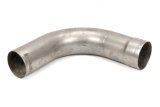 Exhaust Bend - 90 Degree - Mandrel - 2.5 in Diameter - 5.25 in Radius - 18 Gauge - Steel - Each thumbnail 1