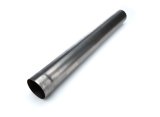 Exhaust Pipe Extension - Straight - 4 in Diameter - 30 in Long - 1 End Expanded - Steel - Natural - Each thumbnail 1