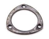 Collector Flange - 3-Bolt - 3 in ID - 0.25 in Thick - Steel - Natural - Each thumbnail 1