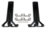 Headers - Demolition Derby - 1.625 in Primary - Gaskets / Hardware Included - Steel - Black Paint - Small Block Mopar - Kit thumbnail 1