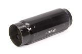 Muffler - 2.75 in Center Inlet - 3 in Center Outlet - 3 in Diameter Body - 9 in Long - Steel - Black Paint - Each thumbnail 1