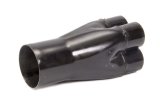 Collector - Slip-On - 4 x 2 in Primary Tubes - 3.5 in Outlet - 9 in Long - Steel - Black Paint - Each thumbnail 1