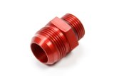 Fitting - Adapter - Straight - 12 AN Male to 16 An Male - Aluminum - Red Anodized - Each thumbnail 1