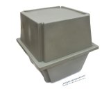 Engine Storage Case - 35 x 35 x 35 in - Plastic - Gray - Universal - Each thumbnail 1