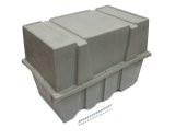 Engine Storage Case - Complete Engine and Bellhousing - 44 x 27 x 30 in - Plastic - Gray - Small Blocks - Each thumbnail 1