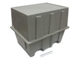 Engine Storage Case - Complete Engine - 44 x 33 x 35 in - Plastic - Gray - Big Blocks - Each thumbnail 1