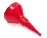 Funnel - 8 in OD - Plastic - Red - Each thumbnail 1