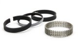 Piston Rings - Economy - 3.875 in Bore - Drop In - 5/64 x 5/64 x 3/16 in Thick - Standard Tension - Cast Iron - Natural - 8-Cylinder - Kit thumbnail 1