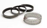 Piston Rings - Performance - 4.420 in Bore - Drop In - 5/64 x 5/64 x 3/16 in Thick - Standard Tension - Steel - Moly - 8-Cylinder - Kit thumbnail 1