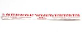 Plastigage - 0.002-0.006 in Measurement Range - Red - Set of 12 thumbnail 1