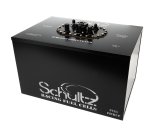 Fuel Cell - Ultimate Northeast Modified - 24 gal - 25 in Wide x 17 in Deep - 14.5 in Tall - 10 AN Male Outlet - 8 AN Male Return - 6 AN Male Vent - Aluminum - Black Powder Coat - Each thumbnail 1