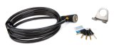 Roof Rack Tie Down - OnGuard - Cable / Lock - Window Mount - 10 ft Long - Each thumbnail 1