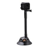Camera Mount - Suction Cup Mount - Flexible - 7 in Long - Go Pro Camera - Plastic - Black - Each thumbnail 1