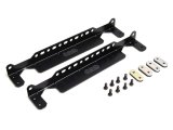 Fluid Cooler Mount Kit - Brackets / Hardware - Aluminum - Black Anodized - Setrab 6 Series Fluid Coolers - Kit thumbnail 1