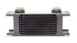 Fluid Cooler - ProLine STD 1 Series - 8.27 x 3.34 x 1.97 in - Plate Type - 22 mm x 1.50 Female Inlet / Outlet - Aluminum - Black Paint - Universal - Each thumbnail 1