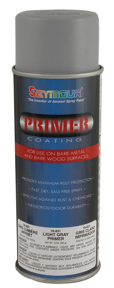 Primer - HI TECH - Phenolic Resin - Light Gray - 16 oz Aerosol - Each