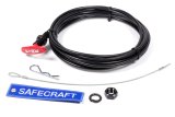 Fire Suppression Pull Cable - 15 ft Long - Handle Included - Each thumbnail 1