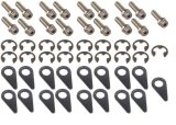 Header Bolt - Locking - 8 mm x 1.25 Thread - 25 mm Long - Hex Head - Steel - Nickel Plated - Mopar Gen III Hemi - Set of 17 thumbnail 1