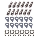 Header Bolt - Locking - Various Sizes - Hex Head - Steel - Nickel Plated - AMC V8 - Set of 12 thumbnail 1