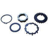 Spindle Nut - X-Lock - Keyed Washer / Locking Clip Included - Steel - Natural - Dana 44 Spindle - Kit thumbnail 1