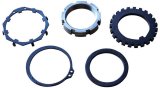 Spindle Nut - X-Lock - Keyed Washer / Locking Clip Included - Steel - Natural - Dana 60 Spindle - Kit thumbnail 1