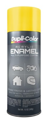 Paint - Dupli-Color - Acrylic Enamel - Gloss School Bus Yellow - 12 oz Aerosol - Each thumbnail 1