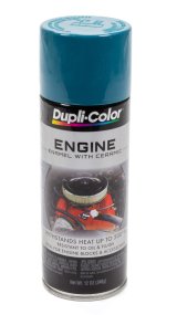 Paint - Dupli-Color - Engine - High Temperature - Enamel - Gloss Chrysler Green - 12 oz Aerosol - Each thumbnail 1