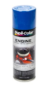Paint - Dupli-Color - Engine - High Temperature - Enamel - Gloss - Old Ford Blue - 12 oz Aerosol - Each thumbnail 1
